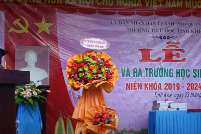 Lễ ra trường và tri ân thầy cô giáo của học sinh lớp 5 niên khóa 2019-2024